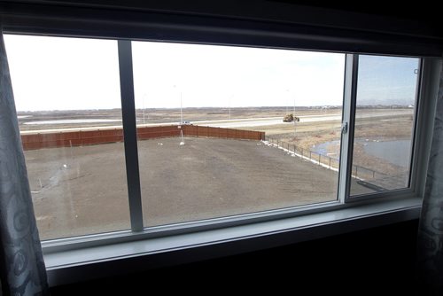 BORIS MINKEVICH / WINNIPEG FREE PRESS NEW HOMES- 331 Stan Bailie Drive. View of Brady landfill from master bedroom. April 18, 2016