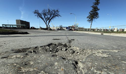 PHIL HOSSACK / WINNIPEG FREE PRESS A one block section of Tylehurst St. will be rebuilt by the city this summer between Portage ave and Wolesley Ave. See story. April 29, 2016