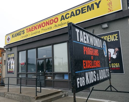 WAYNE GLOWACKI / WINNIPEG FREE PRESS   The Kang's Taekwondo Academy in the 1000 block of McPhillips St. re: an instructor that is facing numerous child sexual assault charges. May 10  2016