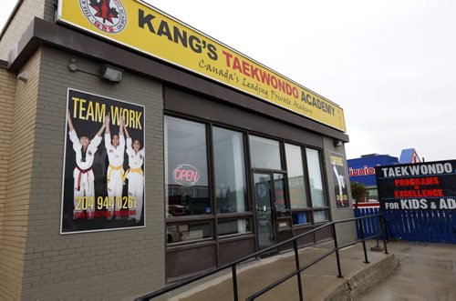 WAYNE GLOWACKI / WINNIPEG FREE PRESS   The Kang's Taekwondo Academy in the 1000 block of McPhillips St. re: an instructor that is facing numerous child sexual assault charges. May 10  2016