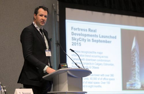 BORIS MINKEVICH / WINNIPEG FREE PRESS SESSION A3 INNER CITY DEVELOPMENT TRENDS IN WINNIPEG:  WHERE ARE WE NOW? HOW CAN MUNICIPAL POLICIES FACILITATE MORE OPPORTUNITIES? Ben Myers, Senior Vice President, Market Research & Analytics, Fortress Real Developments. May 17, 2016.