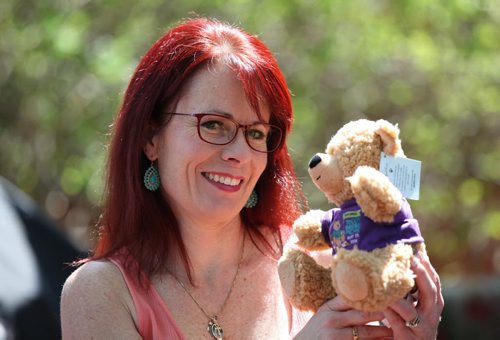 RUTH BONNEVILLE / WINNIPEG FREE PRESS  Volunteers column for the May 24 issue is about Kimberley Kiemeney, who has volunteered with the Teddy Bears' Picnic since 1998. In her current role as chair of the entertainment committee, Kimberley is in charge of organizing the music and other live entertainment at the picnic.  May 20, , 2016