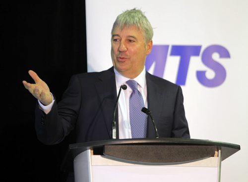 BORIS MINKEVICH / WINNIPEG FREE PRESS Official announcement of cell coverage improvements south of the city on highway 75. Wade Oosterman (Bell). May 20, 2016.