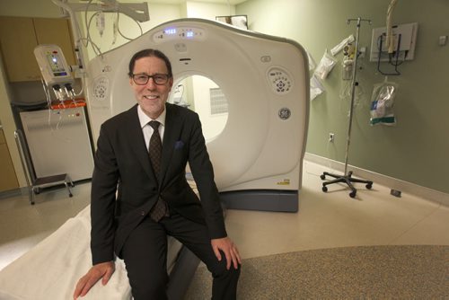 JOE BRYKSA / WINNIPEG FREE PRESS  Dr. Dan Lindsay Radiologist, president-elect of the College of Physicians and Surgeons of Manitoba- considering running for the Conservative Party of Canada leadership. He poses for photo in the Selkirk District Hospital in Selkirk, Manitoba- May 25 , 2016.(see story)
