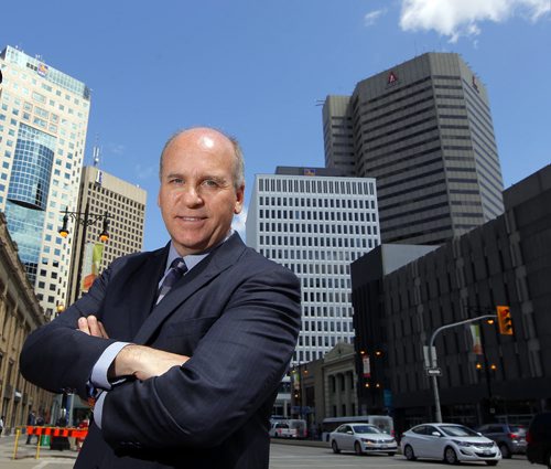 BORIS MINKEVICH / WINNIPEG FREE PRESS Dave Angus  president and CEO of the Winnipeg Chamber of Commerce announced today his resignation after 17 years running the chamber. June 2, 2016.