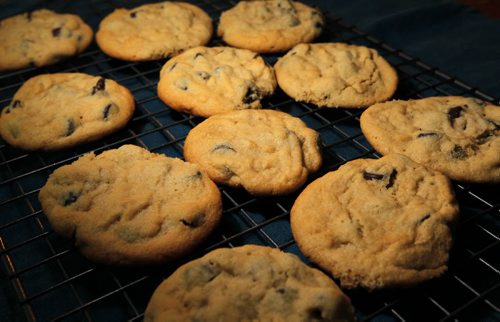 BORIS MINKEVICH / WINNIPEG FREE PRESS FOOD VISUALS - Tahini cookies. June 3, 2016.