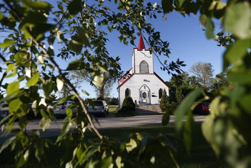 JOHN WOODS / WINNIPEG FREE PRESS St Paul's Anglican Church in Middlechurch in the RM of West St Paul Monday, June 6, 2016.