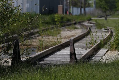 JOHN WOODS / WINNIPEG FREE PRESS A railway spur line off Mountain Ave Monday, June 7, 2016.