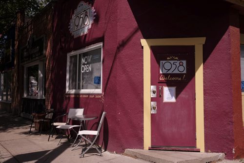 ZACHARY PRONG / WINNIPEG FREE PRESS  Cafe 1958 on Westminster Ave. June 9, 2016.