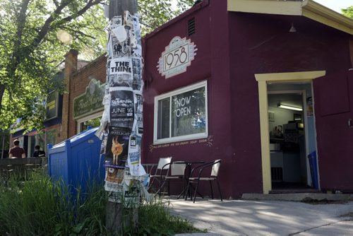 ZACHARY PRONG / WINNIPEG FREE PRESS  Cafe 1958 on Westminster Ave. June 9, 2016.