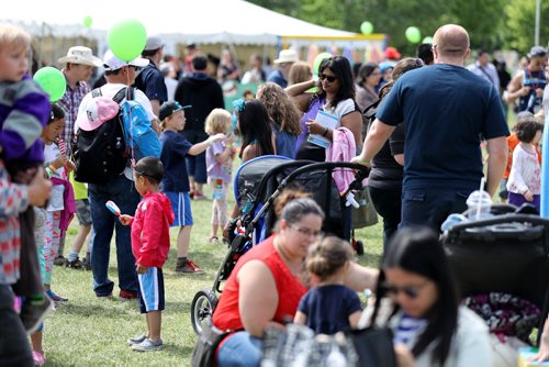 TREVOR HAGAN / WINNIPEG FREE PRESS Kids Fest at The Forks, Saturday, June 11, 2016.