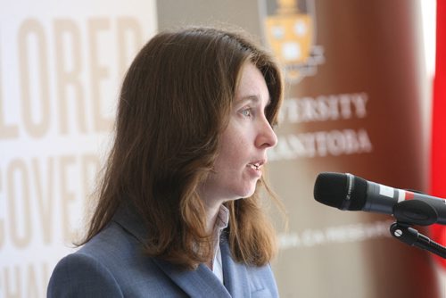 JOE BRYKSA / WINNIPEG FREE PRESS   Dr. Ruth Ann Marrie was named the newest research chair for the Waugh Family Chair in Multiple Sclerosis  The chair was established as a result of a $2 Million gift to the Front and Centre Campaign from the Wrought Family Foundation-June 13 , 2016.(See Nick Martin story)