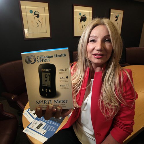 PHIL HOSSACK / WINNIPEG FREE PRESS -  Heather Berthelette is the chief operating officer of TCIG in charge of bringing it back to life. She is spearheading the launch of TCIGs new business  a blood glucose meter for diabetics, branded The Spirit Meter. June 14, 2016