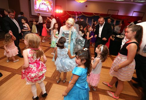 JASON HALSTEAD / WINNIPEG FREE PRESS  Fathers, daughters and princesses hit the dancefloor at the Childrens Hospital Foundation of Manitobas Father-Daughter Ball at the Victoria Inn Hotel and Convention Centre on June 9, 2016. (See Social Page)