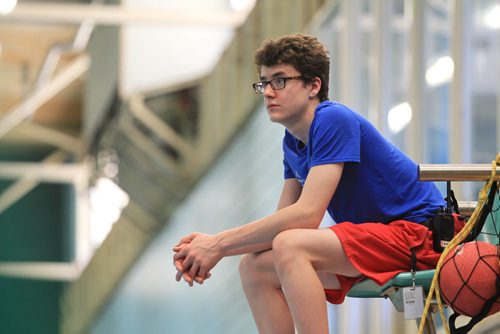 RUTH BONNEVILLE / WINNIPEG FREE PRESS  2017 Project: Grade 11, Glen Lawn student, Noah, works as a lifeguard at The Cindy Klassen Rec Centre as well as other city pools.  Noah is one of a group of students from Windsor School that the Free Press has been following throughout his school years.       See Doug Speirs story.   June 15 / 2016
