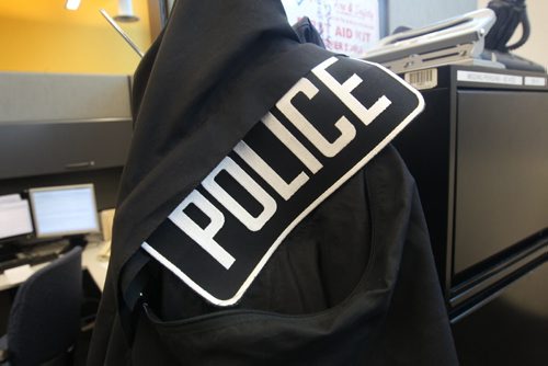JOE BRYKSA / WINNIPEG FREE PRESSPolice jacket in  the Missing Persons Unit in new headquarters- June 16, 2016  -(See Kevin Rollason story) ( Eds This ride along was restricted on what we could photograph- one detective would not be named or photographed ( male )- We were not allowed to photograph detectives arriving outside or near a scene of investigation- Nor were we allowed to photograph any youths in any manner)