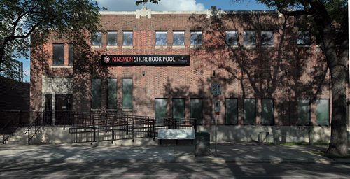 PHIL HOSSACK / WINNIPEG FREE PRESS -  "Kinsmen" Sherbrook Pool exterior. - See story. June 23, 2016