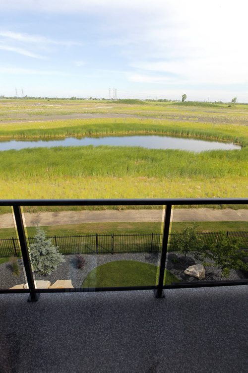 BORIS MINKEVICH / WINNIPEG FREE PRESS 45 East Plains Drive in Sage Creek. Artista Homes.  View from the master bedroom. July 4, 2016