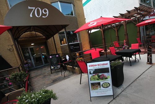 PHIL HOSSACK / WINNIPEG FREE PRESS - Saperavi, Georgian Restraunt - Patio, See review. July 5, 2016