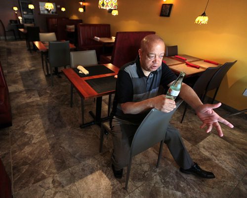 PHIL HOSSACK / WINNIPEG FREE PRESS - Saperavi, Georgian Restraunt - Owner Landis Hery reminisces his Georgian experiences living in the easter bloc country which led to him opening Winnipeg's first Georgian Restraunt., See review. July 5, 2016