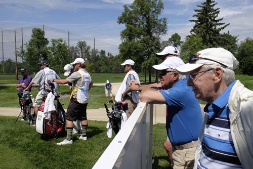 ZACHARY PRONG / WINNIPEG FREE PRESS  Spectators watch the Players Cup at the Niakwa Golf Course on July 7, 2016.