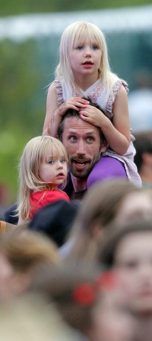 BORIS MINKEVICH / WINNIPEG FREE PRESS WINNIPEG FOLK FESTIVAL 2016 - Some unidentified fans during Cur de pirate's performance.  July 7, 2016