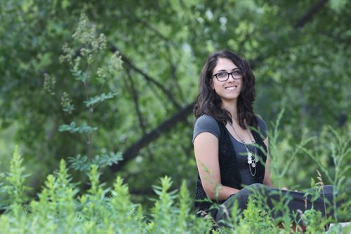 JOE BRYKSA / WINNIPEG FREE PRESS Kailey Ramlal was diagnosed at 21 years with MS and arranged the first gathering recently young MS sufferers in Manitoba-July 08, 2016 -(See Joel Schlesinger story)