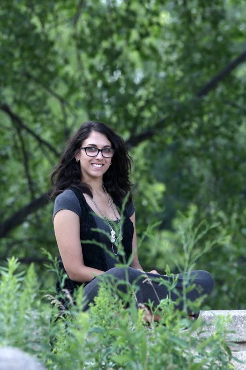 JOE BRYKSA / WINNIPEG FREE PRESS   Kailey Ramlal was diagnosed at 21 years with MS and arranged the first gathering recently young MS sufferers in Manitoba-July 08, 2016  -(See Joel Schlesinger story)