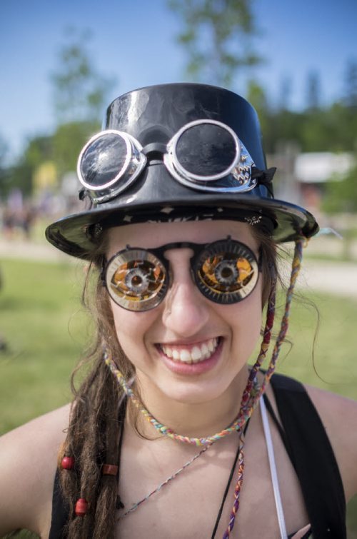 ZACHARY PRONG / WINNIPEG FREE PRESS  Iliana Steele at Folkfest on July 8, 2016.