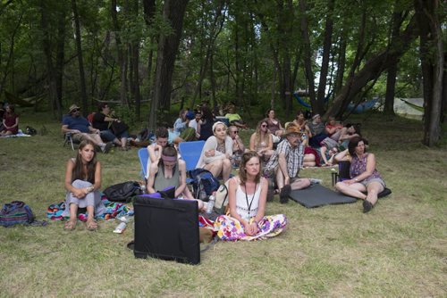 ZACHARY PRONG / WINNIPEG FREE PRESS  People enjoy live music at Folkfest on July 8, 2016.