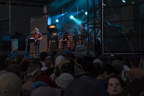 ZACHARY PRONG / WINNIPEG FREE PRESS  Ryan Adams performs at Folkfest on July 8, 2016.