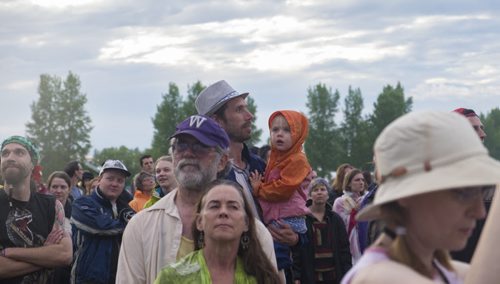 ZACHARY PRONG / WINNIPEG FREE PRESS  People enjoy live music at Folkfest on July 9, 2016.