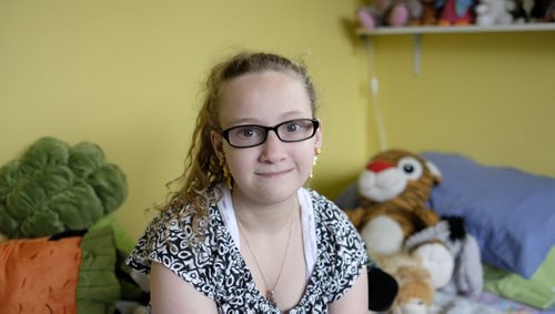 ZACHARY PRONG / WINNIPEG FREE PRESS  Piper Coffin, 13, received a liver transplant after receiving assistance from the David Foster Foundation, an organization that supports families with children in need of an organ transplant. July 13, 2016.