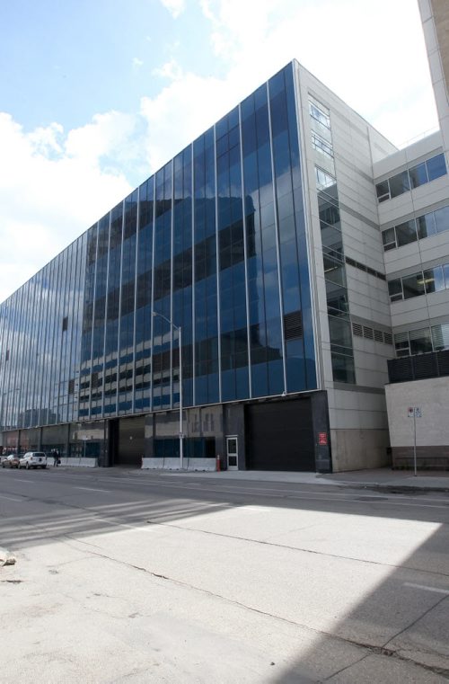 JOE BRYKSA / WINNIPEG FREE PRESS New Winnipeg Police headquarters  East side near Graham and Garry in downtown Winnipeg  - July 14, 2016 -(See story)