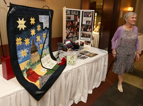 JASON HALSTEAD / WINNIPEG FREE PRESS  A display at the Provincial Council of Women of Manitobas 10th Annual Celebrating Women Gala and Fundraiser at the Viscount Gort Hotel on July 5 2016. (See Social Page)