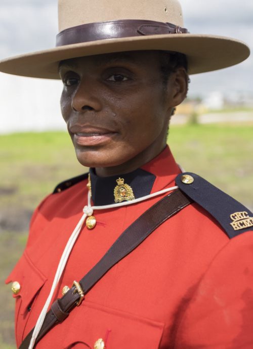 ZACHARY PRONG / WINNIPEG FREE PRESS  Const. Janis Kelly, a Winnipeg Native, is touring the country with the RCMP Musical Ride for the first time this year. July 23, 2016.