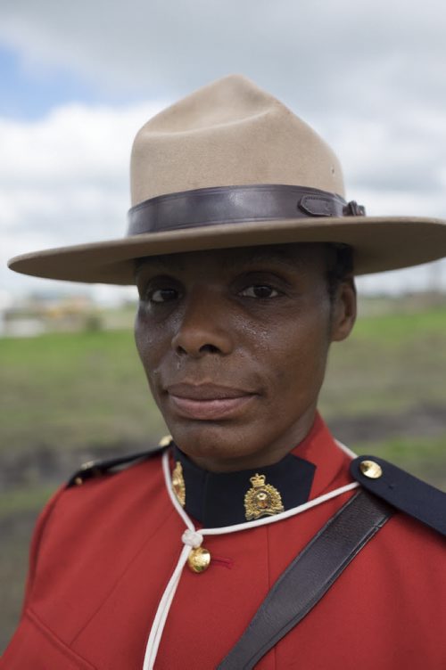 ZACHARY PRONG / WINNIPEG FREE PRESS  Const. Janis Kelly, a Winnipeg Native, is touring the country with the RCMP Musical Ride for the first time this year. July 23, 2016.