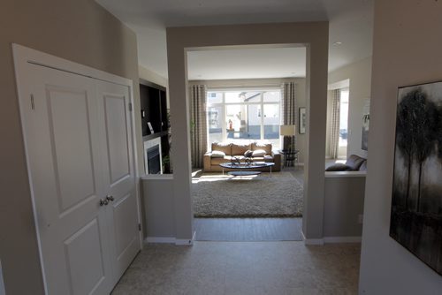 BORIS MINKEVICH / WINNIPEG FREE PRESS HOMES - 59 John Pelland Road in Sage Creek. Contact is Kensington Homes  salesman Rene Giroux.  Grand entry way. July 25, 2016