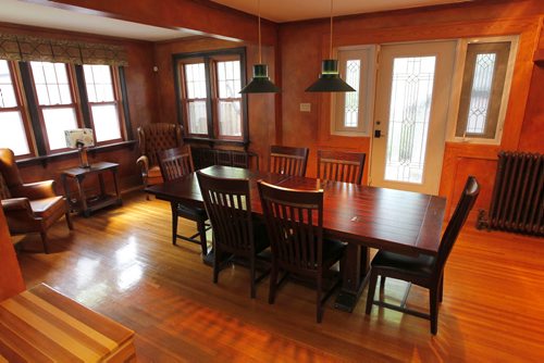 BORIS MINKEVICH / WINNIPEG FREE PRESS HOMES - 245 WATERLOO STREET - Dining room. July 26, 2016