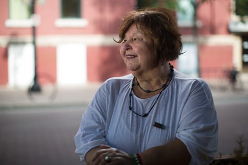 MIKE DEAL / WINNIPEG FREE PRESS Elizabeth Kovach volunteer with the Hungary Pannonia Pavilion at this years Folklorama. 160726 - Tuesday, July 26, 2016