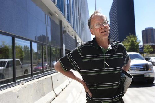 WAYNE GLOWACKI / WINNIPEG FREE PRESS    Ken Macdonald was at the police HQ Thursday to lay a complaint against the pop up pot place on Adelaide St called Weeds.  Gord Sinclair/Katie May stories   July 28 2016