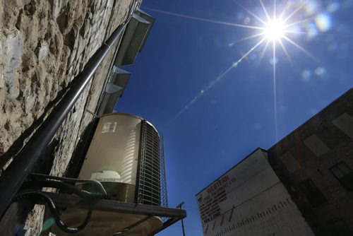 WAYNE GLOWACKI / WINNIPEG FREE PRESS  Saturday Special. The outdoor air conditioning unit for the Saulsair Health Centre in the Siloam Mission. One of several  air conditioning unit used to cool the majority of the shelter. Randy Turner story July 28 2016