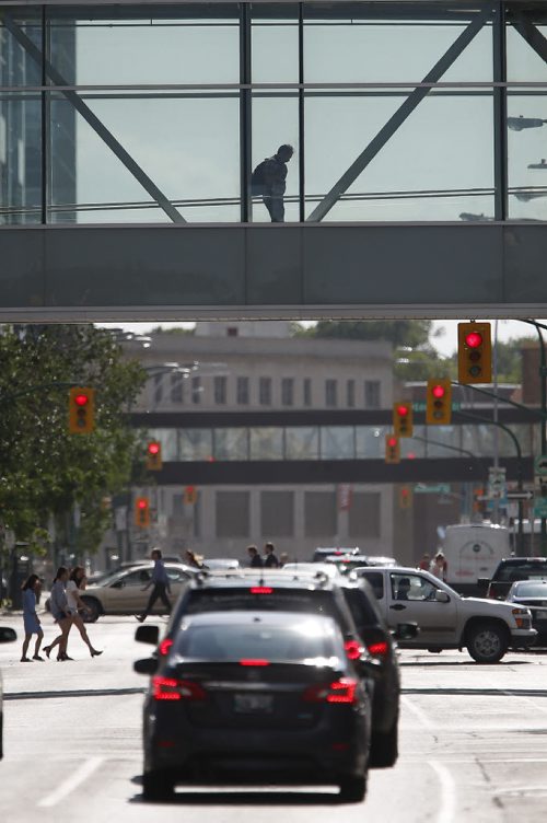 JOHN WOODS / WINNIPEG FREE PRESS Traffic pic for a weekend feature. Photographed Monday, August 2, 2016.