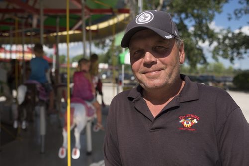 ZACHARY PRONG / WINNIPEG FREE PRESS  Randy Saluk worked in the carnival industry for most of his adult life before buying the Tinkertown Family Fun park with his family in 1996. August 11, 2016.