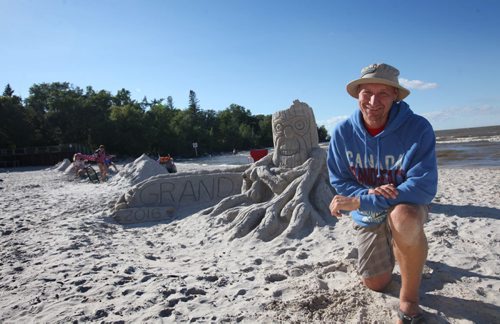 RUTH BONNEVILLE  / WINNIPEG FREE PRESS  Twenty four groups took part in the Grand Beach annual International Sand Castle Competition Saturday raising $2,000.00 for Macdonald Youth Services Mental Health Awareness Education.  Patrick Petrucka has organized the event for the past 5 years but it has been an annual event for over 50 years always taking place on the 2nd Saturday in August.    Standup photos   Aug 13 / 2016