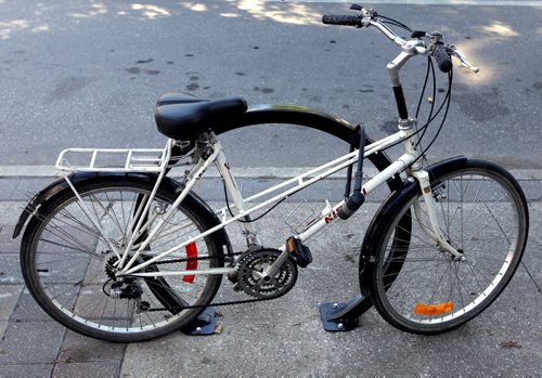 BORIS MINKEVICH / WINNIPEG FREE PRESS Illustrative photos of bikes locked up in Winnipeg. Photos taken on Sherbrook Street between Wolseley Ave. and Westminister Ave. Followup to the Bicycle Theft  Awareness/Prevention: Lock it, or lose it press conference. August 22, 2016