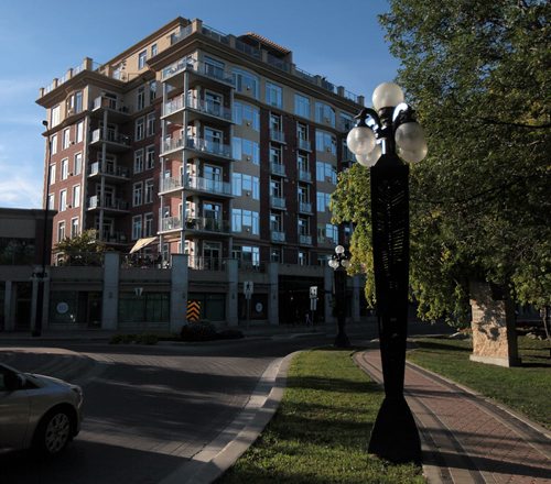 PHIL HOSSACK / WINNIPEG FREE PRESS -  Waterfront Drive Condos. See Business story.  August 30, 2016