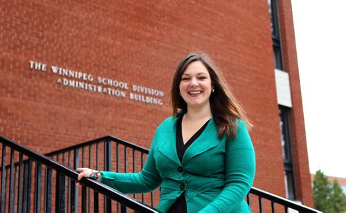 RUTH BONNEVILLE / WINNIPEG FREE PRESS

Winnipeg SD trustee Sherri Rollins is first aboriginal school board chair in the city. 
September 16, 2016
