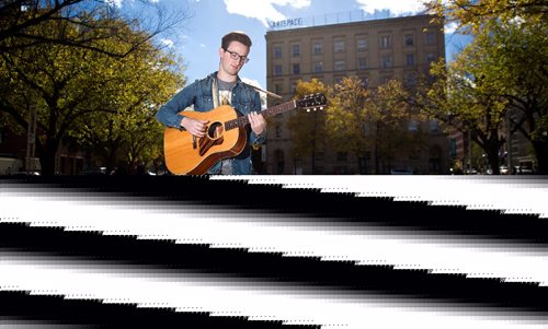 MIKE DEAL / WINNIPEG FREE PRESS
Mitchell Schimnowski will be performing at the next Sunday Brunch Collective on October 16th at the Kitchen Sync on Donald Street in Winnipeg's Exchange District.
160919 - Monday, September 19, 2016 - 

