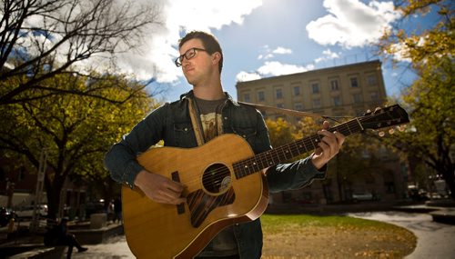 MIKE DEAL / WINNIPEG FREE PRESS
Mitchell Schimnowski will be performing at the next Sunday Brunch Collective on October 16th at the Kitchen Sync on Donald Street in Winnipeg's Exchange District.
160919 - Monday, September 19, 2016 - 

